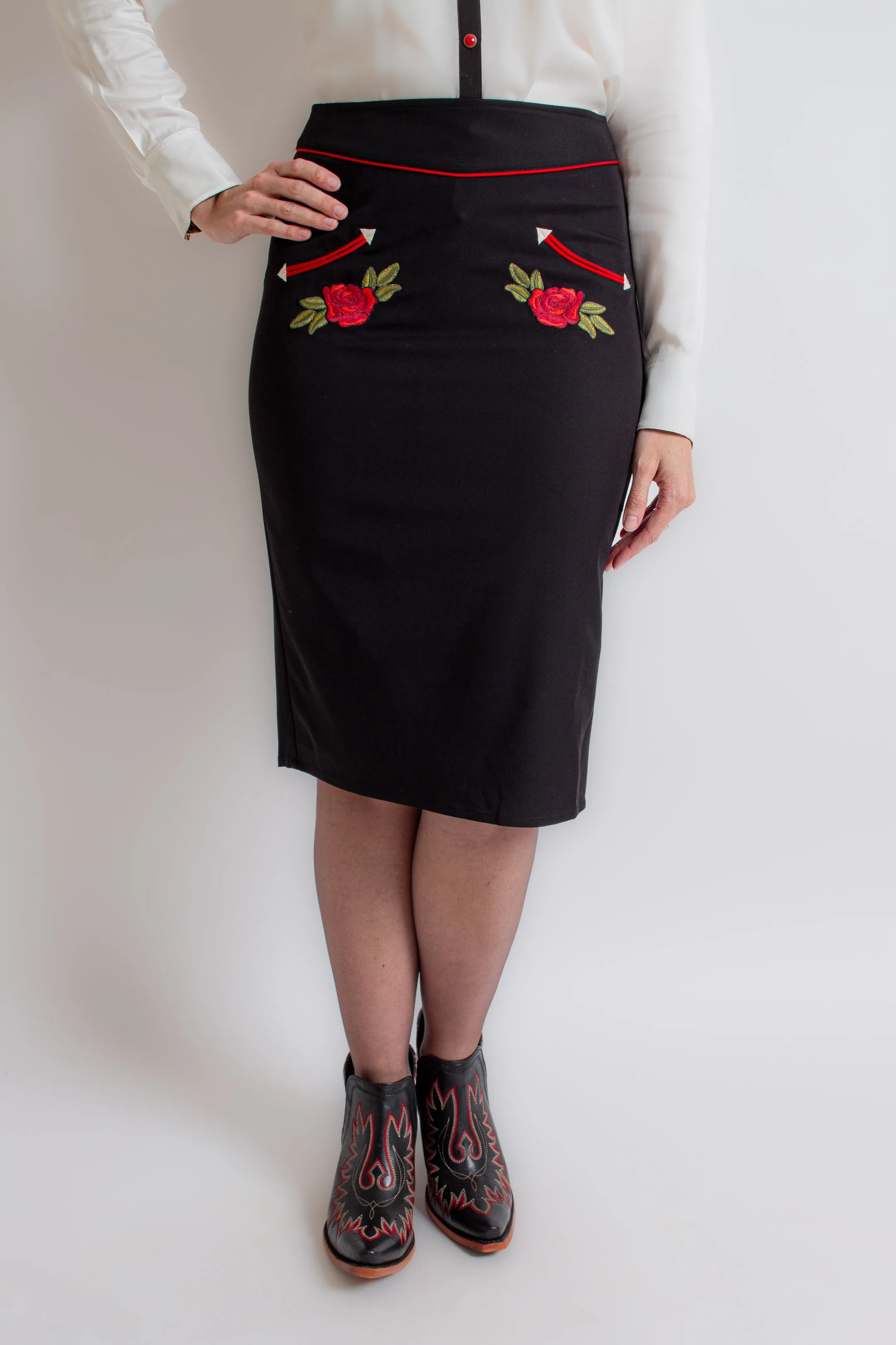 Rodeo Quincy Black Skirt
