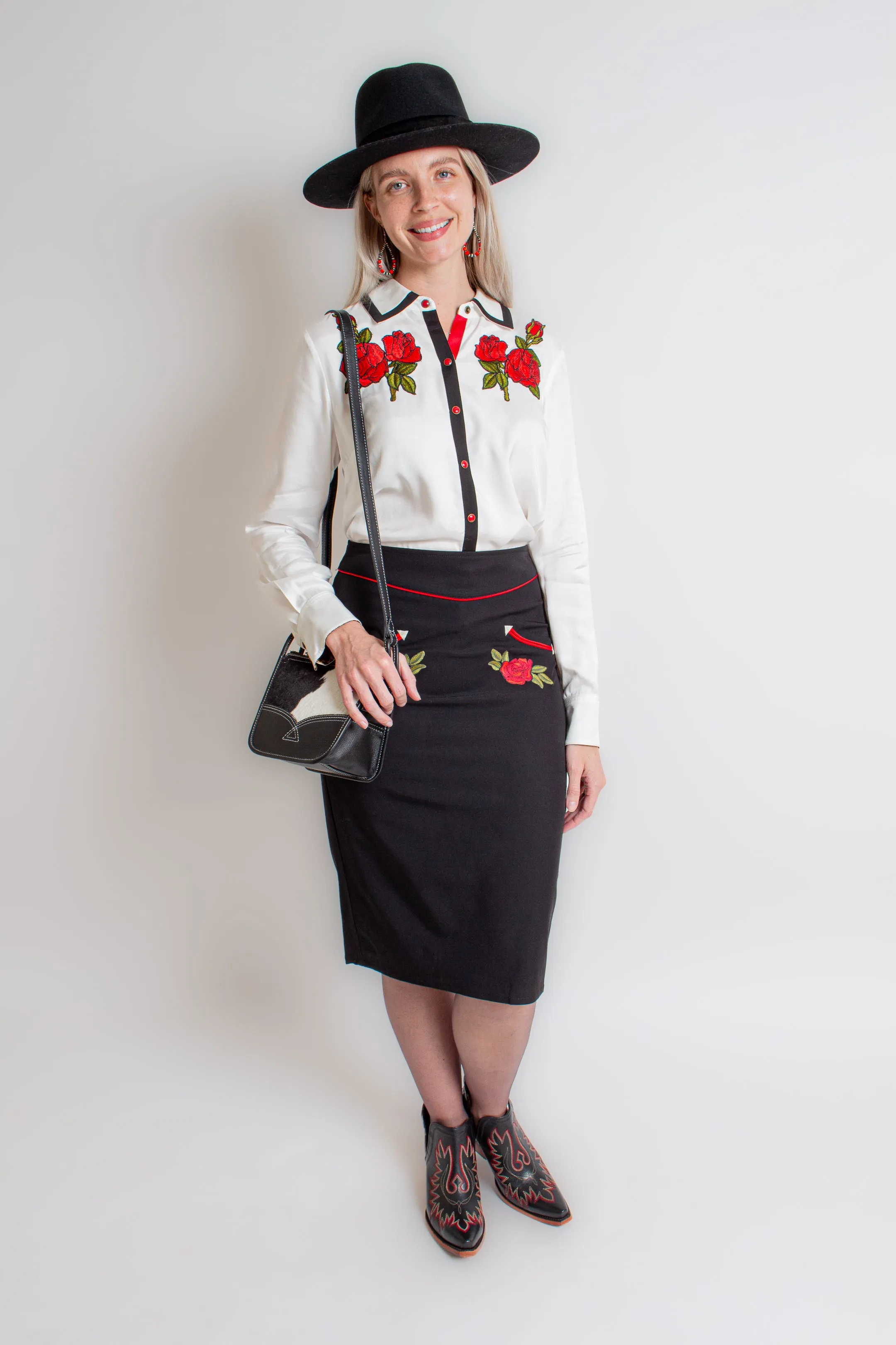 Rodeo Quincy Black Skirt